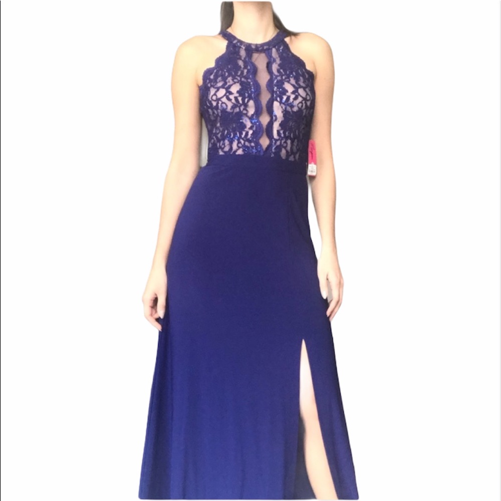 Royal Blue gown - NWT